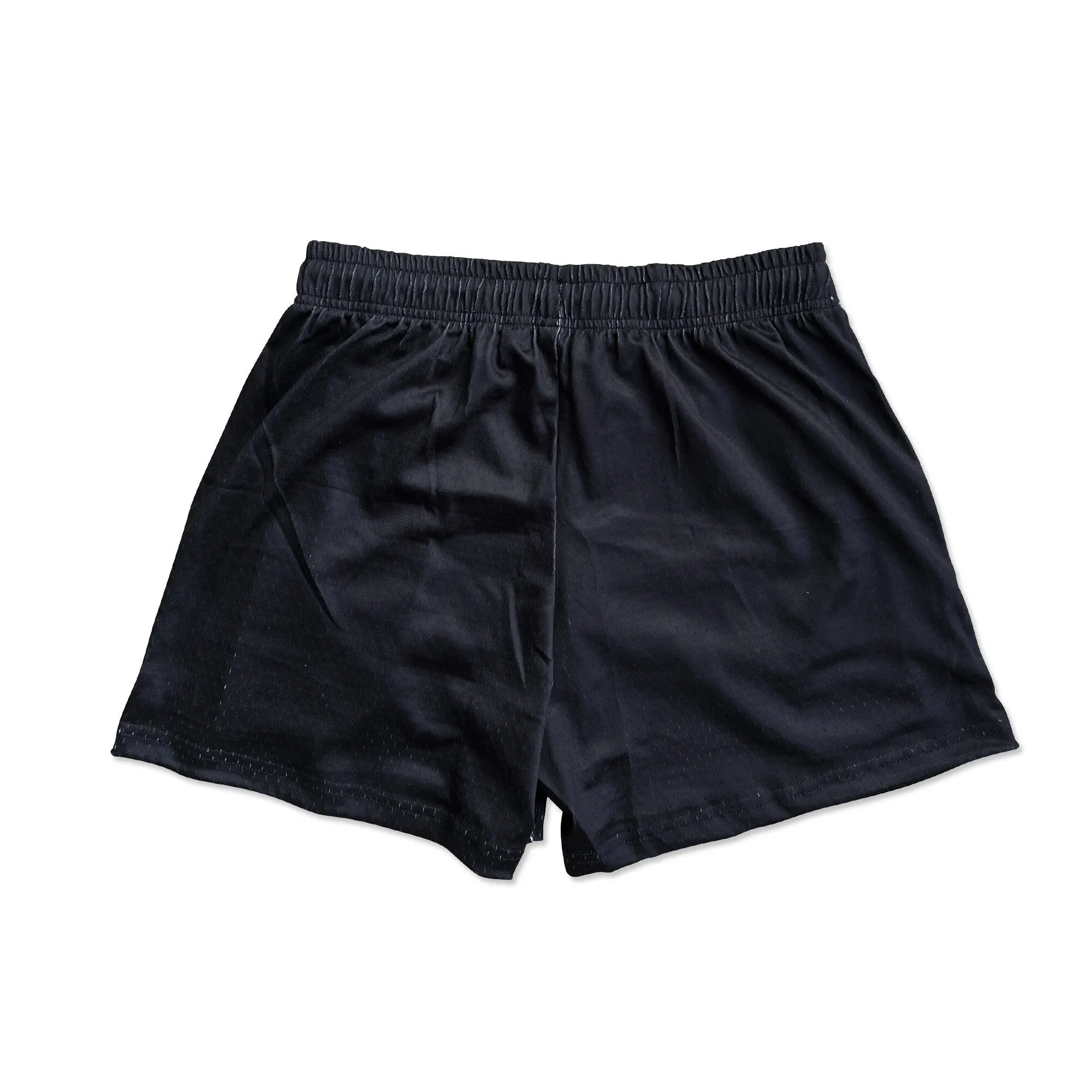 Black - Premium Mesh JJ Shorts - 5 Inch Inseam