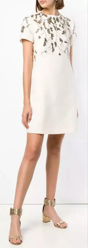 Dress with Embroidered Sequins