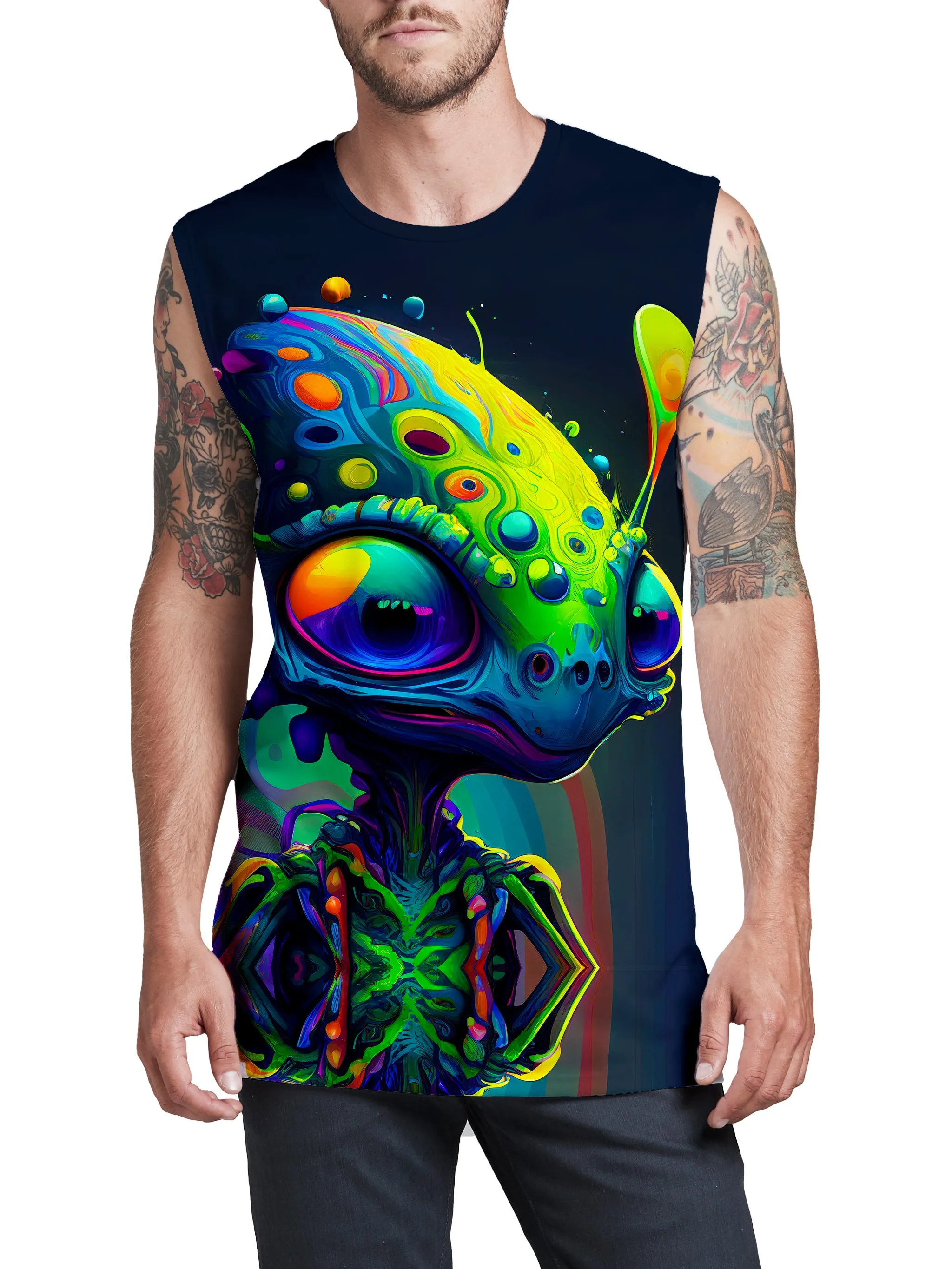 Friendly Visitors Men's Muscle Tank