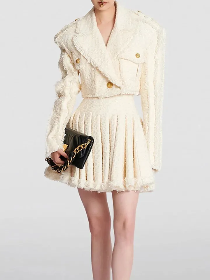 Kourtney Blazer Skirt Set