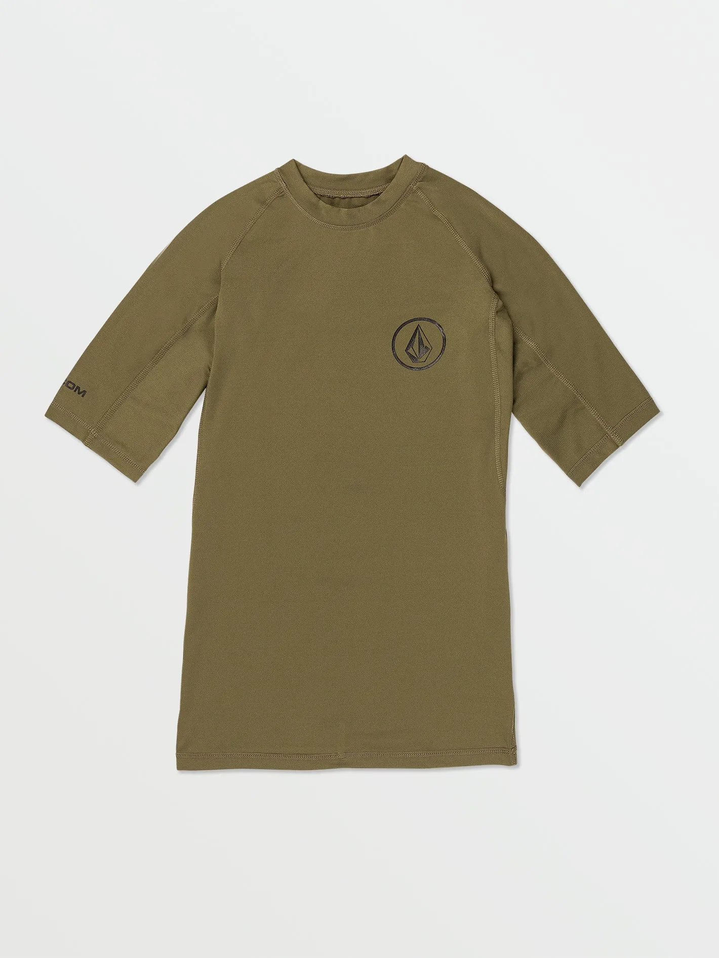Lido Solid Short Sleeve Shirt - Military
