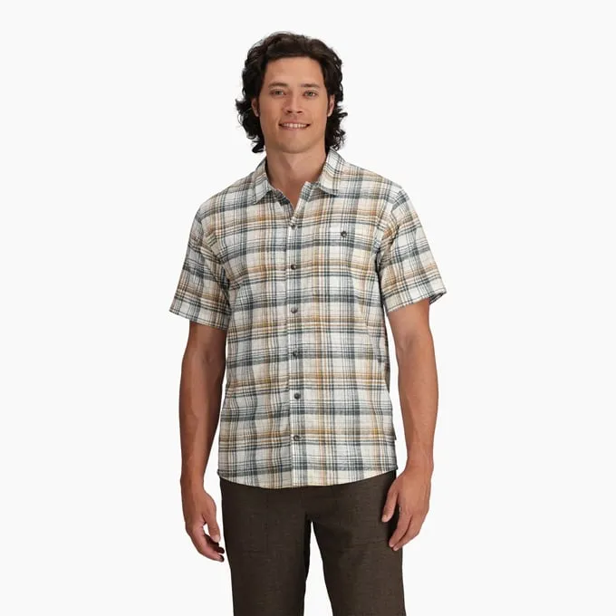 Men's Redwood Plaid S/S