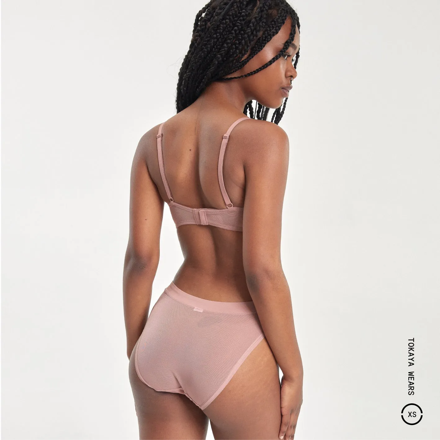 Mesh Triangle Wirefree Bralette