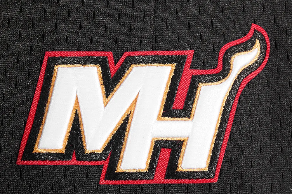 NBA MIAMI HEAT CLASSIC MESH MEN'S SHORT (BLACK)
