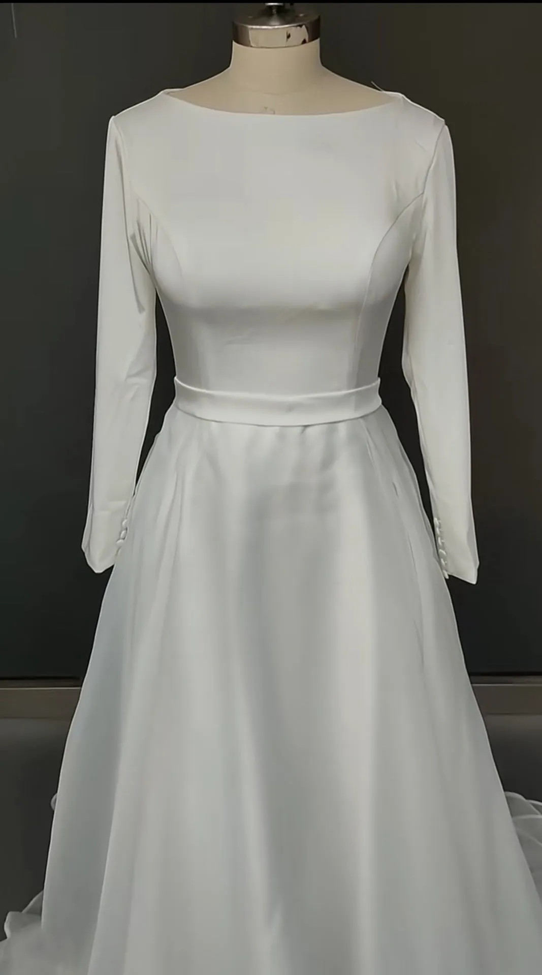 Simple Satin/Organza Wedding Gown All Sizes/Colors