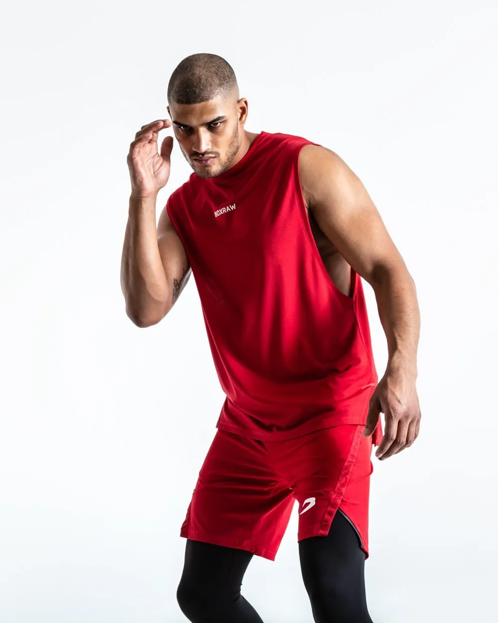 SMRT-TEC MUSCLE TANK - RED