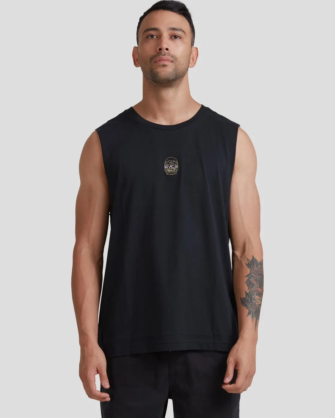 VA Skulls Muscle - Black